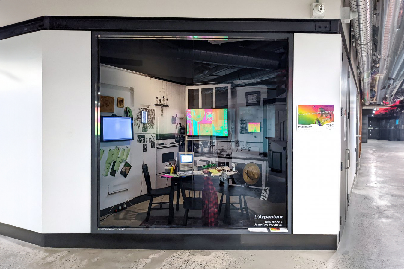 L'Arpenteur de Bleu Diode et Jean-Yves Fréchette, 2022