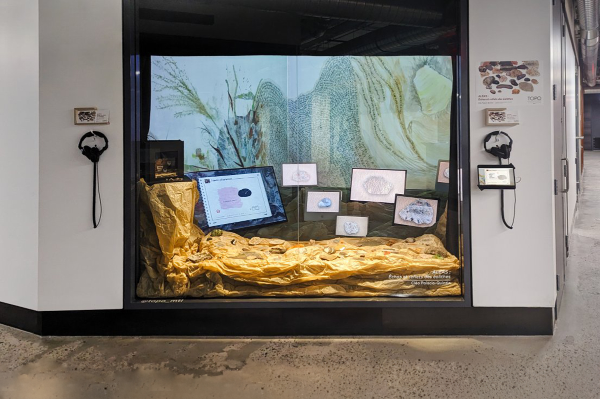 ALÉAS : Échos et reflets des éolithes​ de Cléao Palacio-Quintin, 2023